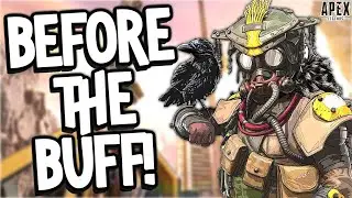 BLOODHOUND BEFORE THE BUFF! (Apex Legends)