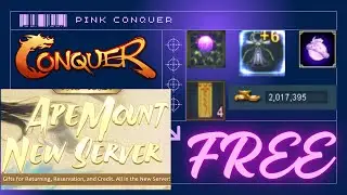 Conquer Online - ApeMount Server / How to Get Free DBS, + Stones, Mets, Gold