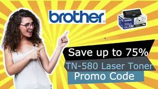 Brother TN580- (Save up to 75% on Toner/Supplies!)