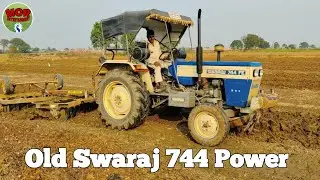 Old model Swaraj 744 performance 16 disk Herrow