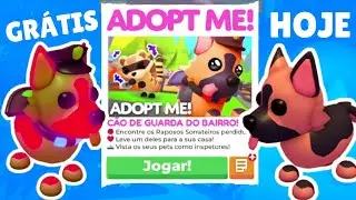 ADOPT ME ATUALIZOU COMO CONSEGUIR GR&Aacute;TIS O NOVO PET PASTOR ALEM&Atilde;O C&Atilde;O POLICIAL adopt me roblox