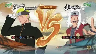 Naruto Shippuden: Ultimate Ninja Storm 4, Naruto Uzumaki (Last) VS Jiraiya!