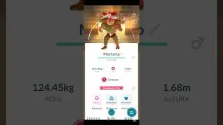 ✨️Evolucionando a Machamp Shiny Dynamax en Pok&eacute;mon Go✨️ #PokemonGo #pok&eacute;mon #shorts