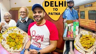 Tejas Express train Food journey from Delhi to Patna || Dekho mujhe train me kaun mila