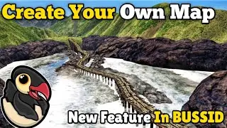 Amazing New Feature In BUSSID Create Your own Map | Bus Simulator Indonesia Map Mod Editor