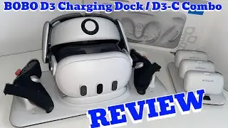 BOBO D3 Charging Dock - D3-C Combo | REVIEW | for Meta Quest 3