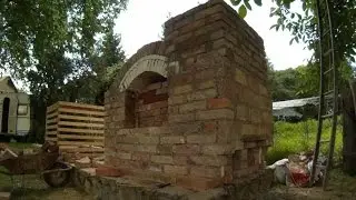 Stavba pece na výpal keramiky dřevem-Skrýše