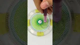 Serene Spirograph Art: Relaxing ASMR for Peace and Calm! #art #spirograph #shorts #2024 #asmr #relax
