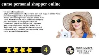 curso personal shopper online