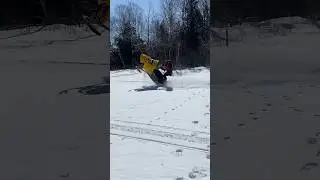 99 MXZ 600 Wheelie Fail