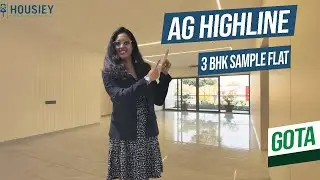AG Highline Gota | 3 BHK Sample Flat Tour | AG Group Ahmedabad