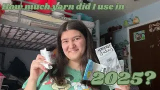 How much yarn did I use in 2025? | Krafts made by Kat