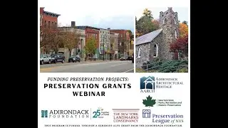Funding Preservation Projects: Grants Webinar