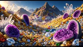 Treasure Hunting: Gold Nuggets Found Deep Underground