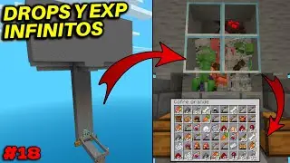 Minecraft Extremo #18 | &iexcl;EXP Y DROPS INFINITOS! 😱 La Granja de Mobs Definitiva