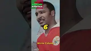 Top 10 Portuguese Football Legends in Midfield! Who is the Best Midfielder in History #shorts