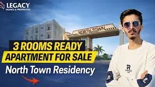 3 Rooms Ready Apartment for Sale in North Town Residency Phase 1 – Gold Block