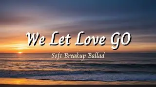 We Let Love Go | Emotional Breakup Ballad (Male Vocal)