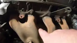 2001 Mitsubishi Galant 2.4L exhaust manifold replacement