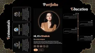 A Responsive Personal Portfolio Website Using HTML, CSS & JavaScript