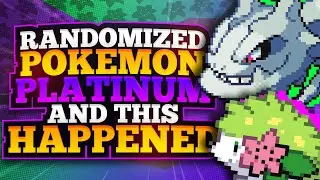 I Randomized My Team in Pokemon Platinum and THIS Happened!