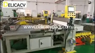 Automatic 5L rectangular can bottom production line