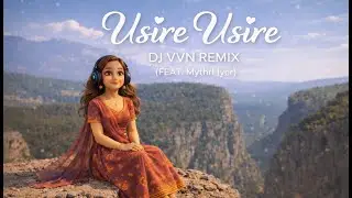 USIRE USIRE &ndash; DJ VVN Remix | Kannada Love Remix | FEAT. @MythriIyer| ANIMATED VIDEO | #kichasudeep