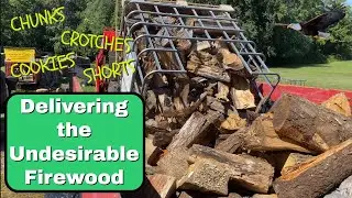 HOW TO DUMP IBC TOTES FULL OF FIREWOOD - #98.