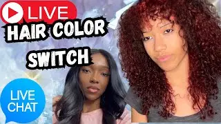 Switching Olivia’s Hair Color #cassandraolivia #fyp