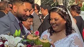 #nuptial Our Lady of Angustias Chapel PortaVaddo Siolim -I Alvin & Marizine -I #weddingceremony