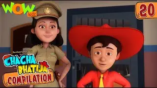 Chacha Bhatija | Compilation 20 | Funny Animated Stories | Wow Kidz