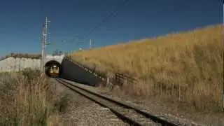 KiwiRail Train 240 at Ohingaiti - 10MAR13