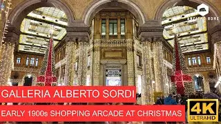 Galleria Alberto Sordi at Christmas ✨🎄 | Lights, Trees & Holiday Magic in the Heart of Rome