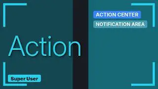 Notification and Action center is gone