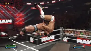 WWE 2K25 Randy orthan vs The miz #wwe #wwewrestler #randyorton #raw #wwesuperstar #wrestling 