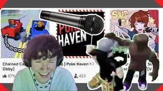 Playing Mic Games With Andres (roblox)