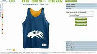 Mesh Custom Reversible Jersey, Mesh Tank Top, Tank Top Shirts