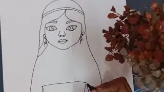 Easy barbie doll drawing girl drawing how to draw a girl wi full