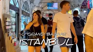 Grand Bazaar Walking Tour, Istanbul City - The Largest Covered Market - 13 SEP - 4K