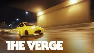 Driving Elio, the ultra-efficient car with three wheels &mdash; CES 2015
