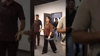 #VijayaShanthi spotted in a Press interaction | #ArjunSonOfVyjayanthi | Gulte