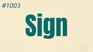 Do You Really Know What &ldquo;SIGN&rdquo; Means? | English Listening Practice for Beginners