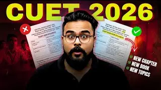 CUET 2026: NEW syllabus released | BIG CHANGES