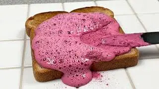 Toast Spread ASMR - Satisfying ASMR Toast Spreading Compilation Part 48