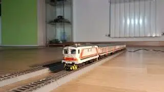 Treni lima D445 1041 con carrozze mdvc prima produzione senza timoni 