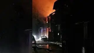 Incendie cette nuit &agrave; Dompierre-Sur-Besbre 🔥