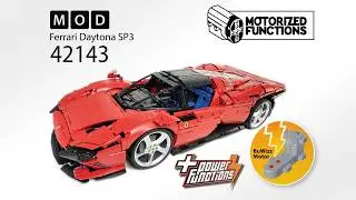 42143 Ferrari Daytona SP3 RC MOD for BuWizz Mortors