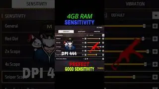 All Gun Headshot Sensitivity Setting After New OB49 Update | Free Fire Max Auto Headshot Sensitivity