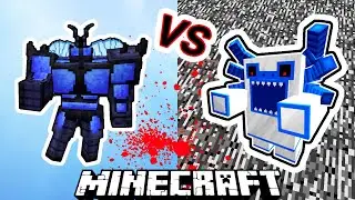 Alpha Yeti Vs. Warped Mosco in Minecraft