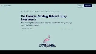 The Financial Strategy Behind Luxury Investments